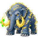Voltusk, a thunder creature in NOKEMON. Rarity: Common.