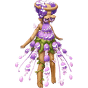 Wisterbell, a nature creature in NOKEMON. Rarity: Legendary.