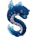 Wyrmoros, a water creature in NOKEMON. Rarity: Legendary.